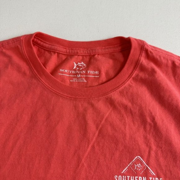 Southern Tide Graphic Crewneck Shirt Adult Size Medium Mens Casual Short Sleeve - Picture 6 of 10